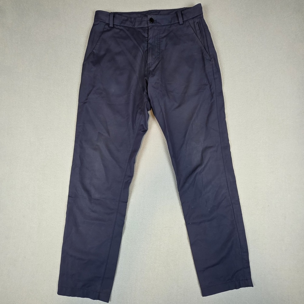 Lululemon Pants Men's 32x29 Commission Blue Navy Classic Fit Stretch Performance